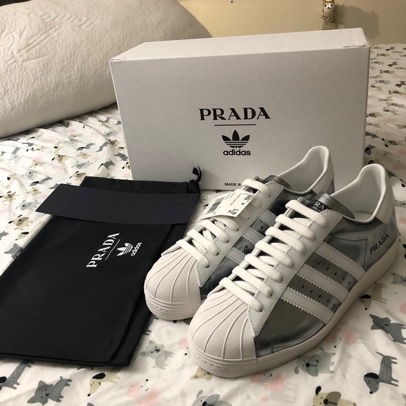 Adidas X Prada Superstar US7 - Picture 1 of 4